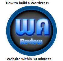 How to build a wordpress website within 30 minutes